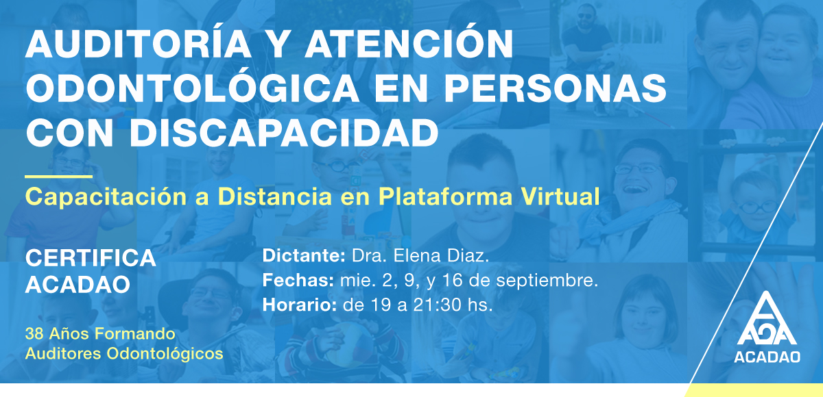 auditoria odontológica personas discapacitadas